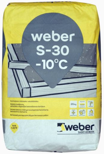 Kuivbetoon Weber S30 25kg talvine pilt